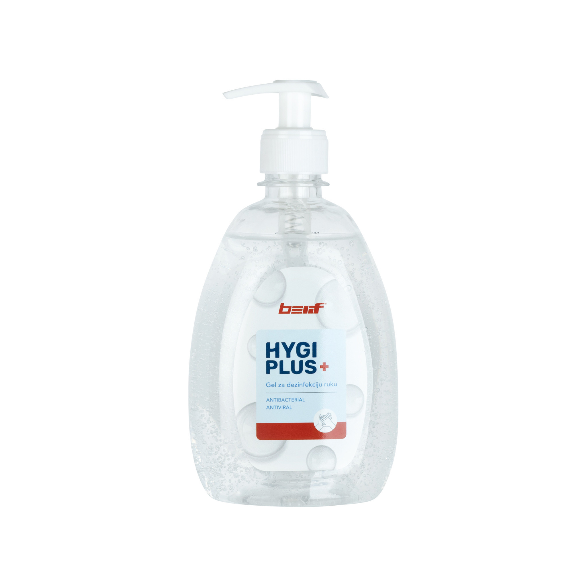 Hygi plus + antibakterijski gel za ruke 0,5L