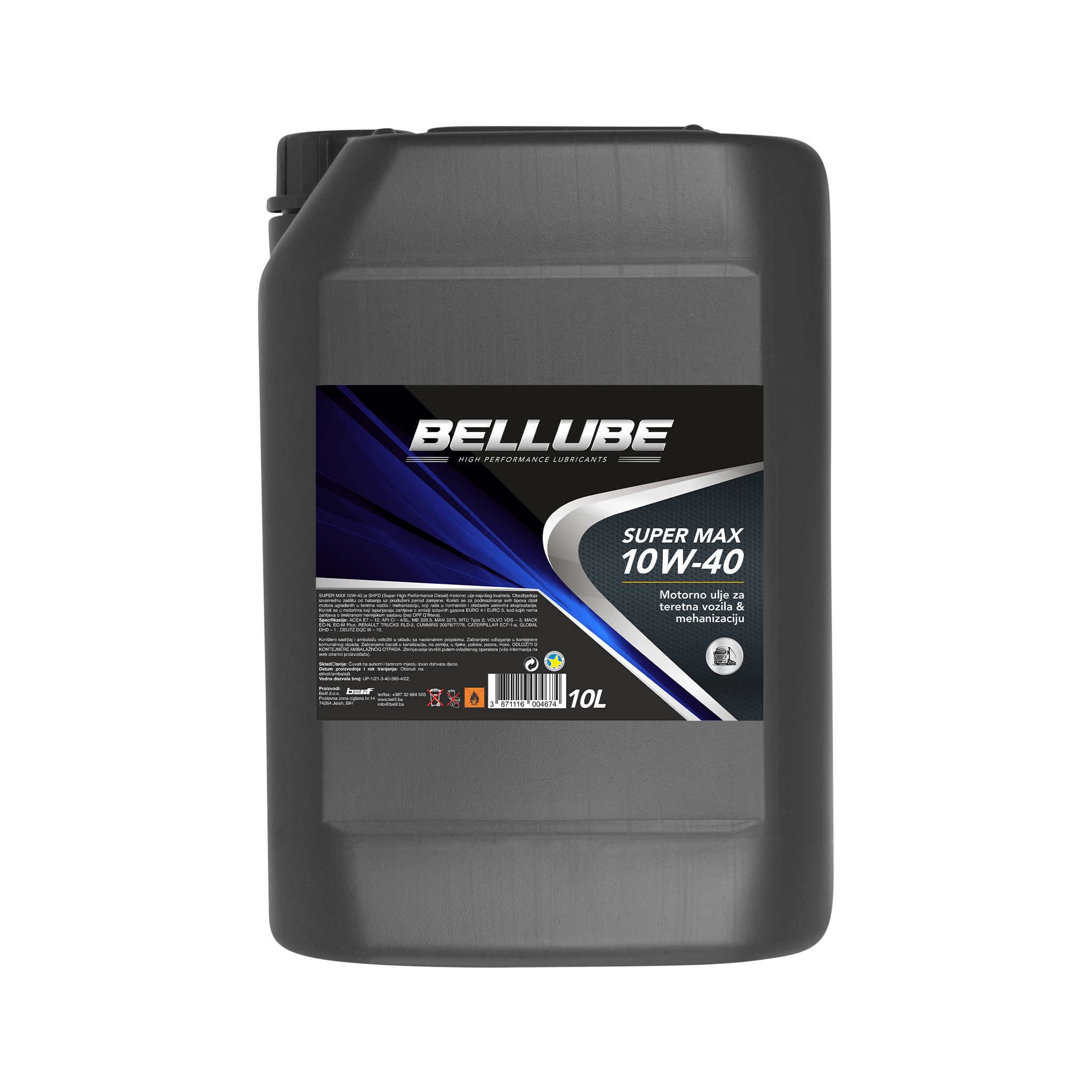 Bellube SUPER MAX 10W40 10L