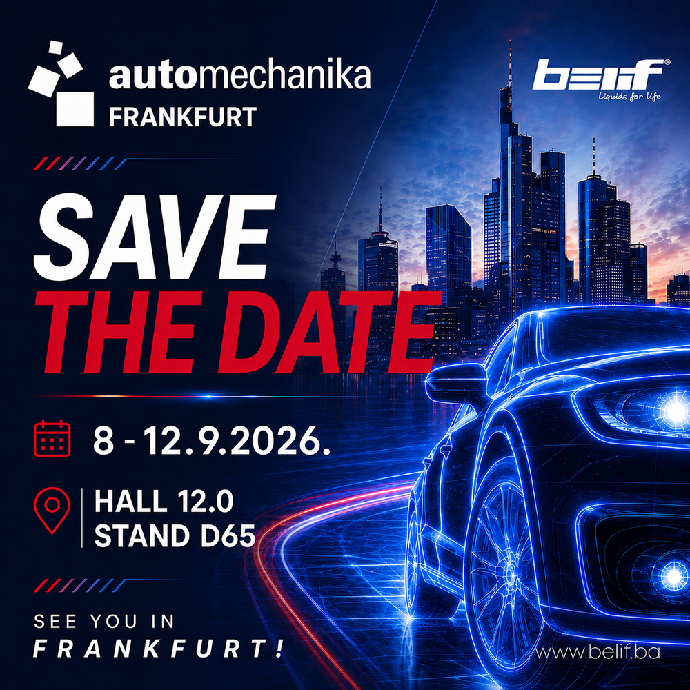 BELIF SE VRAĆA NA AUTOMECHANIKA FRANKFURT